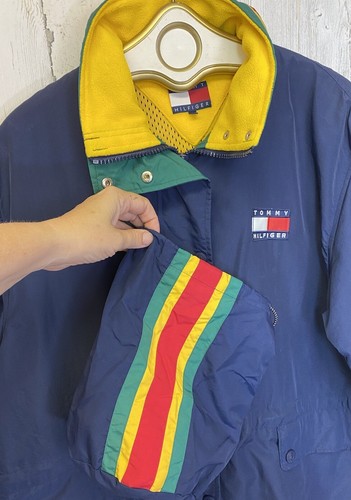 Giacca vento vintage tommy - a,
