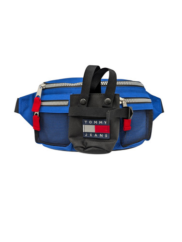 Tommy jeans marsupio uomo blu - tommy,